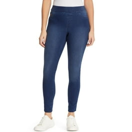 Denim Jeggings Lei Knit Jeggings Women's Comfy Stretch Pull-On