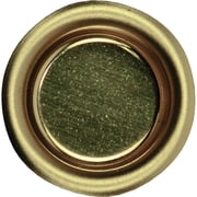 Johnson Hardware 3/4 In. Dia. Brass Flush Cup Pocket Door Pull 4-Count