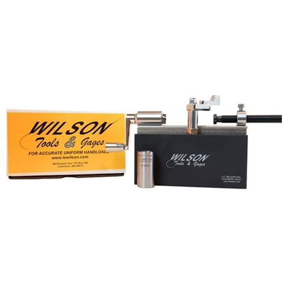 L.E. Wilson Case Trimmer Kit 50 BMG Stainless Steel