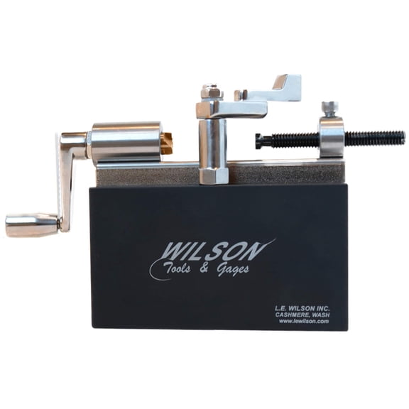 L.E. Wilson Case Trimmer Kit Stainless Steel with Titanium Nitride Coated Cutter
