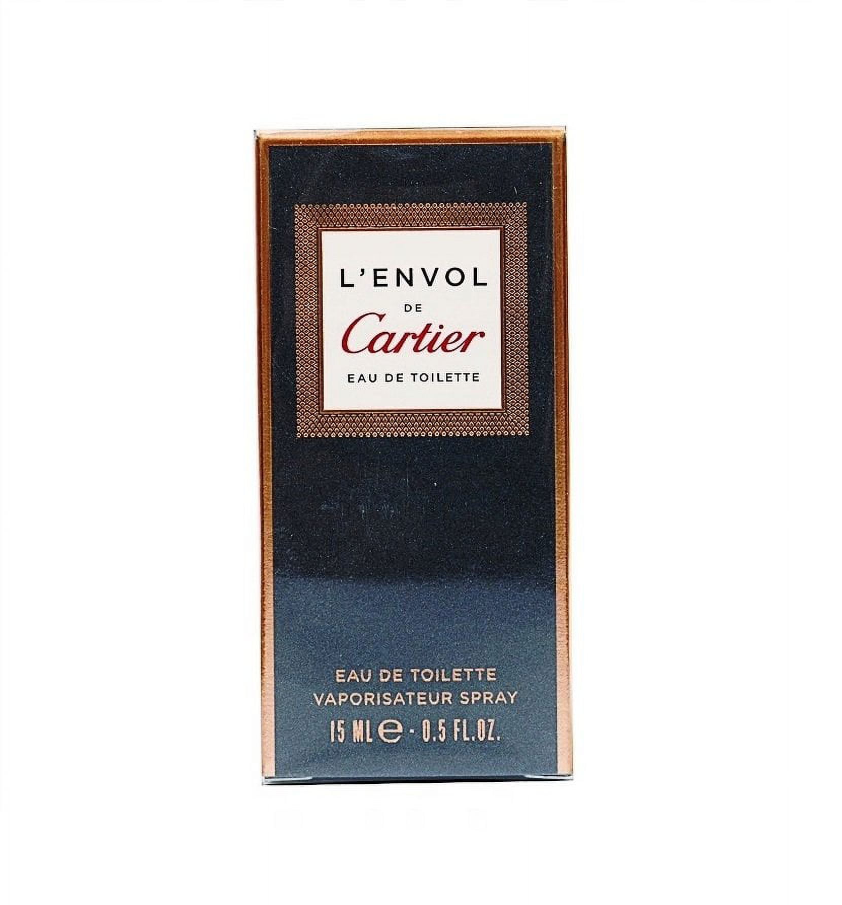 L' ENVOL DE CARTIER  * Cartier 0.5 oz / 15 ml EDT Men Miniature Cologne Spray