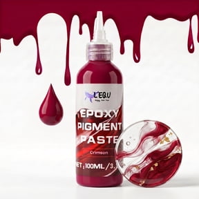 L'EQU 3.3oz Crimson Epoxy Pigment Paste