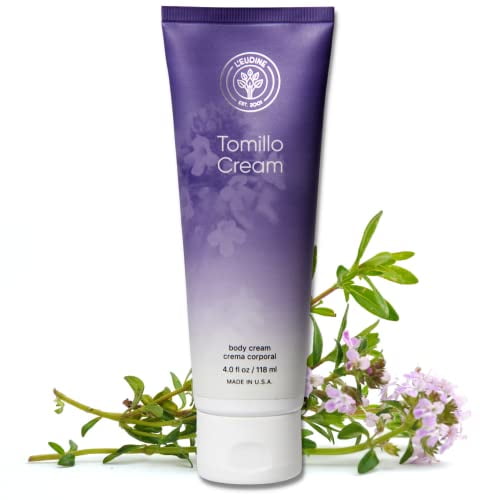 L’EUDINE Thyme Body Cream 4fl oz Tomillo Massage Cream Soothing