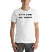 L Effie Born And Raised Short Sleeve Cotton T-Shirt By Undefined Gifts