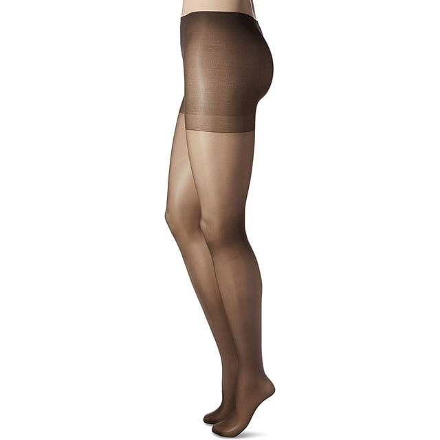 L'Eggs Sheer Energy Medium Support Leg Control Top No-Roll Waistband Sheer Toe