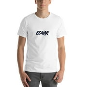 L Egnar Slasher Style Short Sleeve Cotton T-Shirt By Undefined Gifts