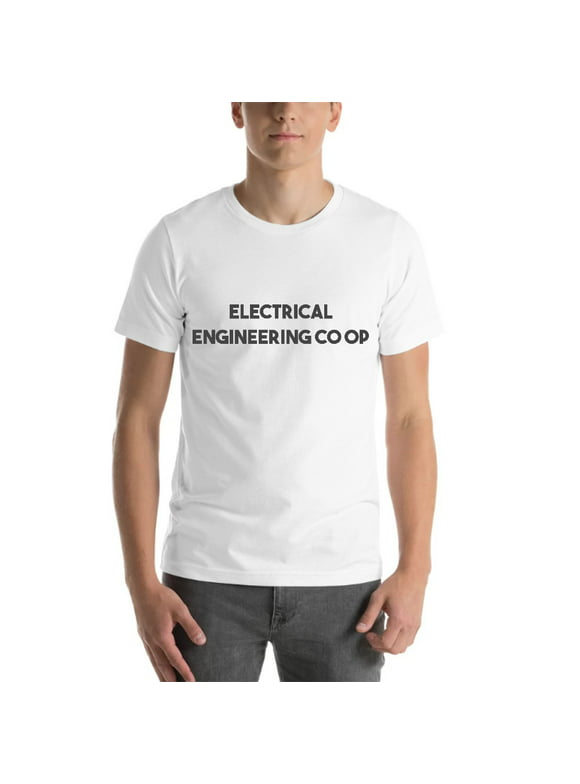 L Electrical Engineering Co Op Bold T Shirt Short Sleeve Cotton T-Shirt By Undefined Gifts