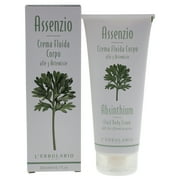 LErbolario Absinthium Fluid Body Cream Lotion, Body Moisturizer, 6.7 oz