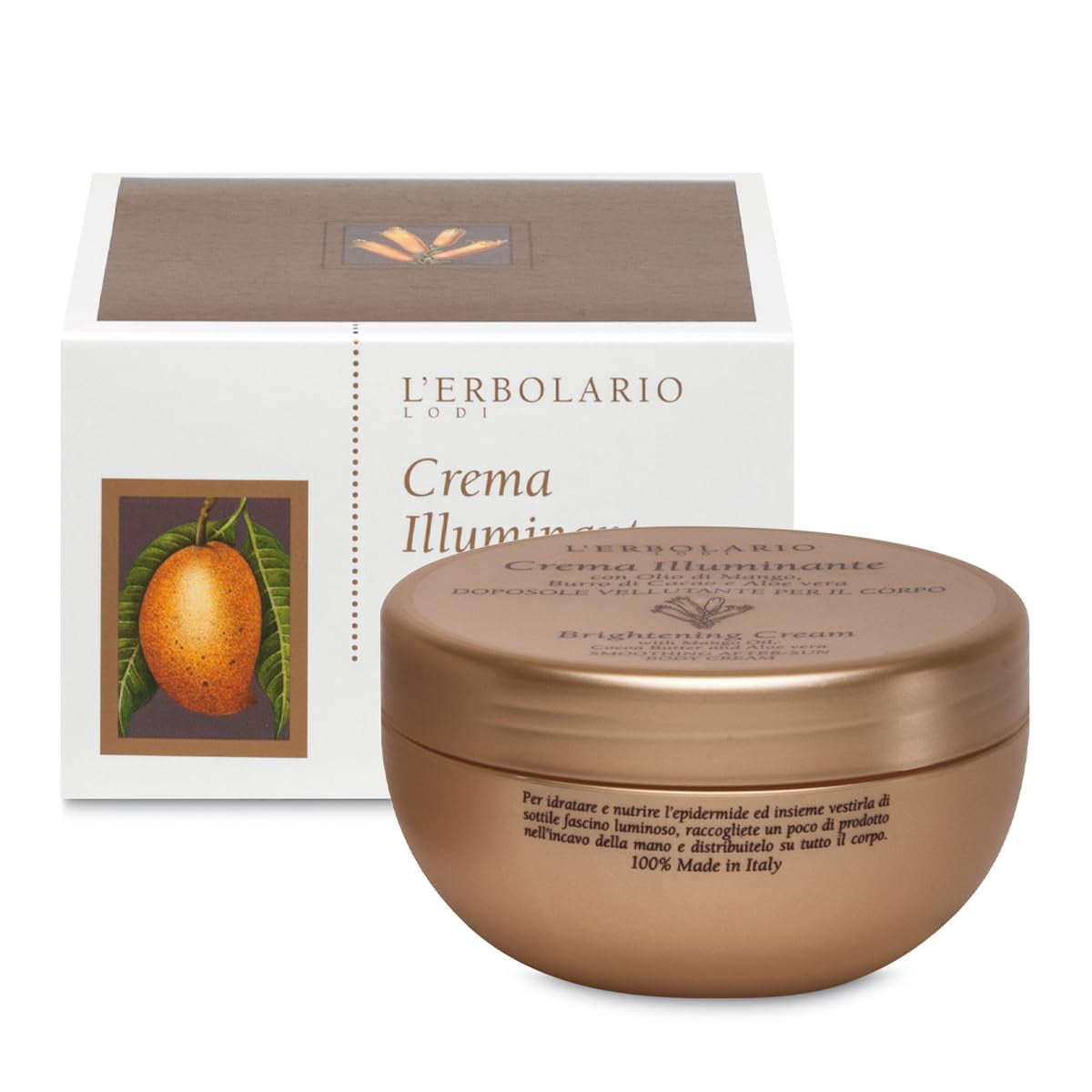 L'Erbolario Brightening Cream BDF6 Soothing After Sun Cream Sunburn
