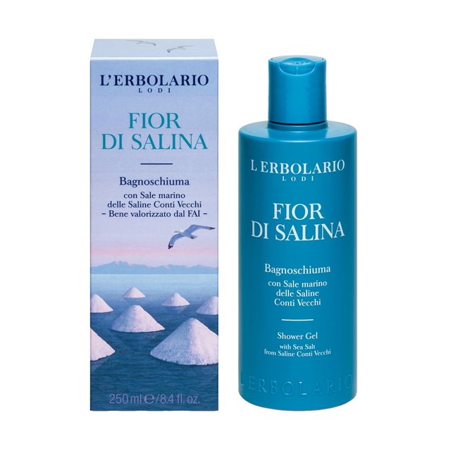 L'Erbolario Fior Di Salina Shower Gel Foamy Gel Similar To Seafoam