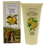 LErbolario Lemon Hand Cream, Moisturizing Hand Cream, 2.5 oz