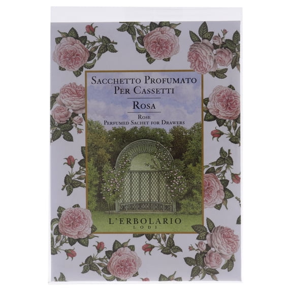 Rosa Perfumed Sachet for Drawers by LErbolario for Unisex - 1 Pc Sachet