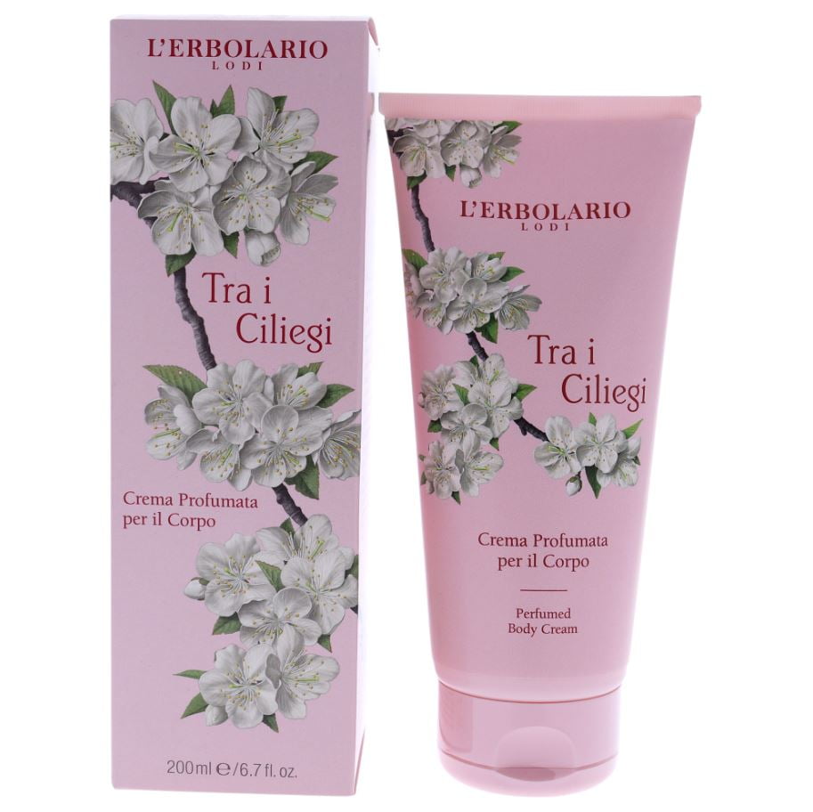 L'Erbolario Sweet Poppy Body Cream Lotion, Body Moisturizer, 6.7
