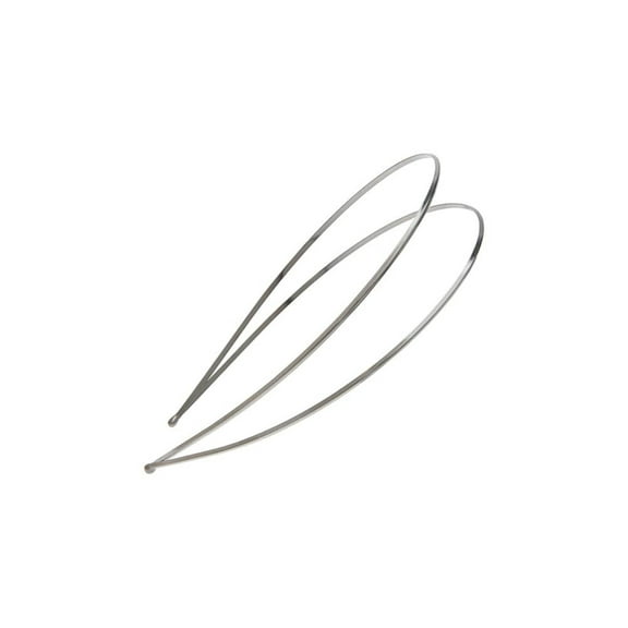 L. Erickson Thin Metal Double Headband - Hematite