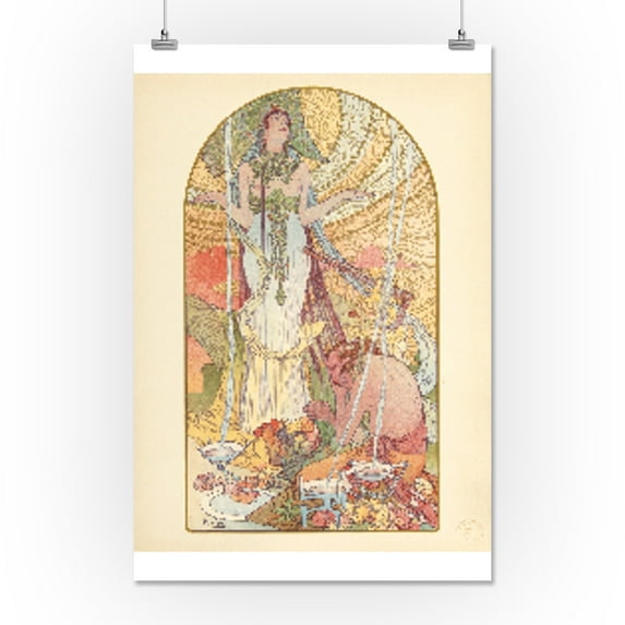 L'Estampe Moderne Vintage Poster c. 1897 (16x24 Giclee Gallery Print, Wall Decor Travel Poster)