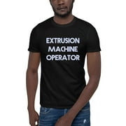 L Extrusion Machine Operator Retro Style Short Sleeve Cotton T-Shirt By Undefined Gifts