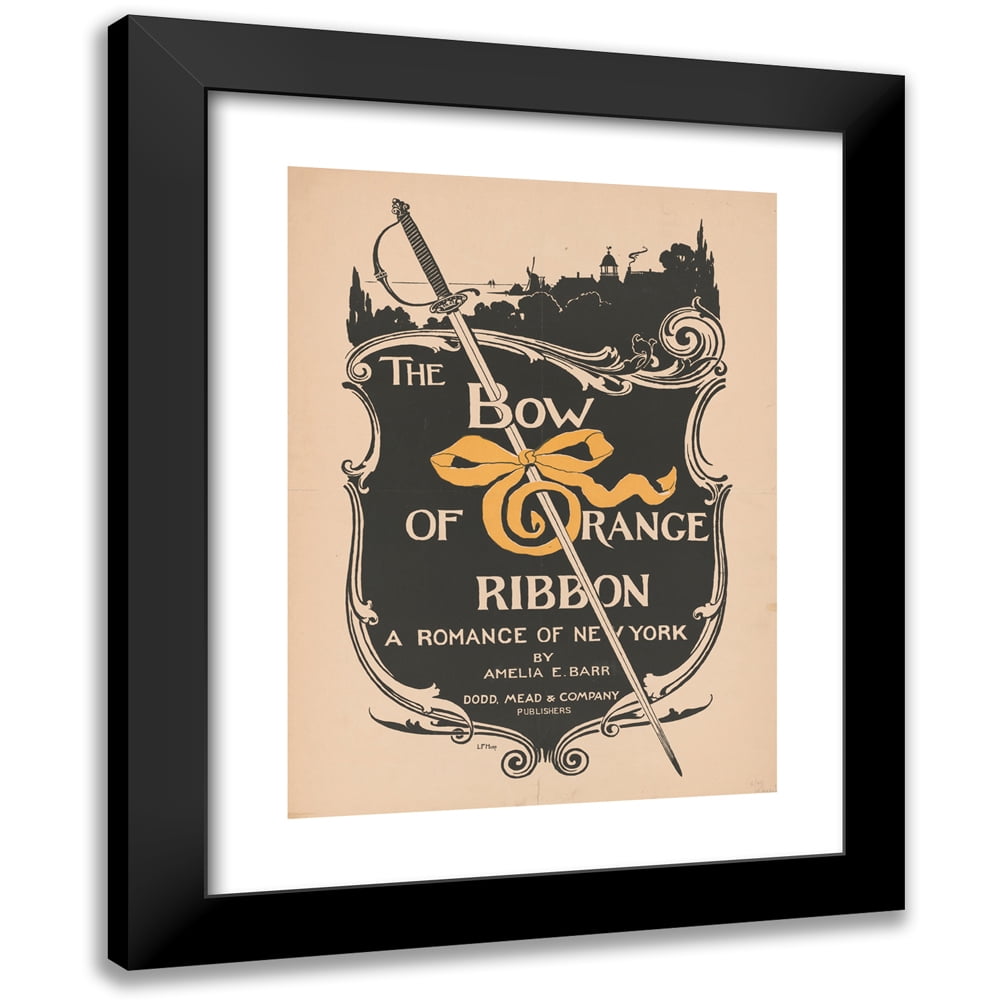 Fred Ribbon L. Fred Hurd 19x24 Black Modern Framed Museum Art Print Titled - The ...