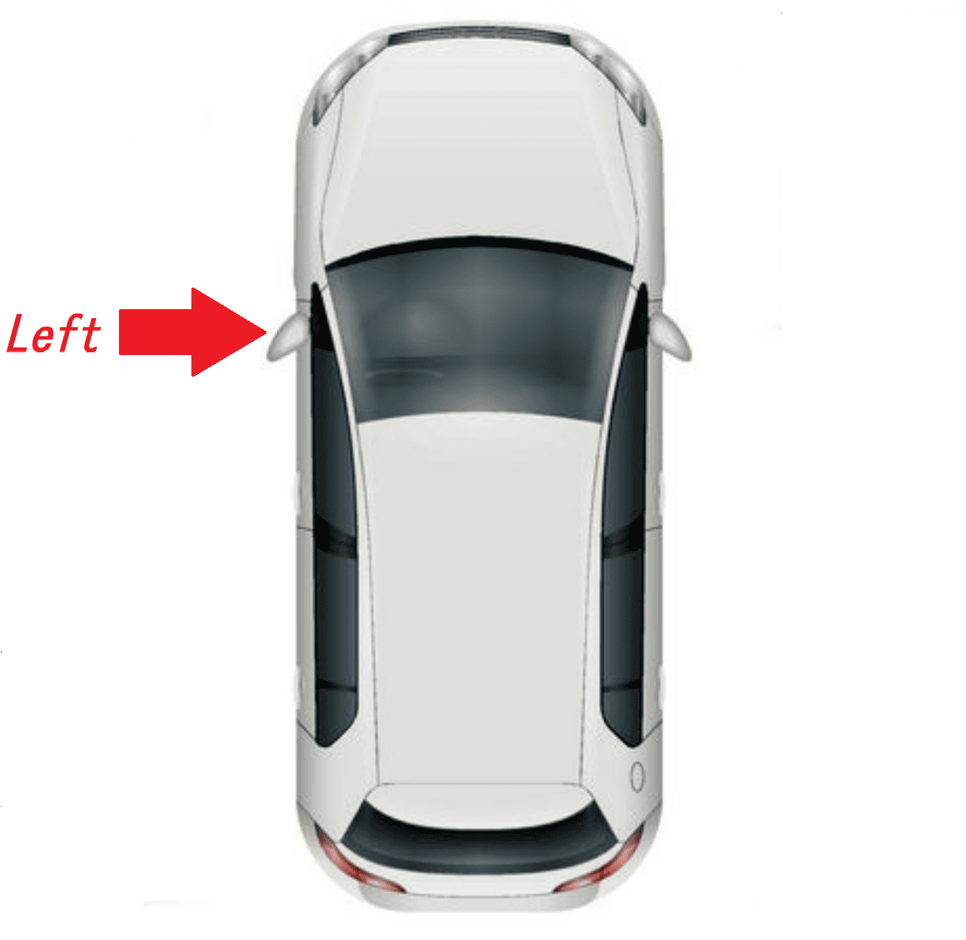 LFront Bumper Grille for Audi A1, Fog Light Cover, OEM