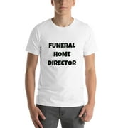 L Funeral Home Director Fun Style Short Sleeve Cotton T-Shirt By Undefined Gifts