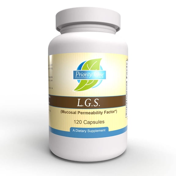 L.G.S. (120 Capsules) Nutrient-Rich Support for Healthy Gut Lining and Mucosal Integrity*