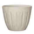thumbnail image 1 of L&G Solutions 10 in. H X 12 in. D Polyresin Spritzer Planter Sand, 1 of 5