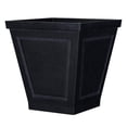 thumbnail image 1 of L&G Solutions 16.7 in. H X 16 in. D Polyresin New England Planter Black, 1 of 2