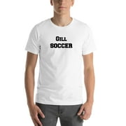 L Gill Soccer Short Sleeve Cotton T-Shirt By Undefined Gifts