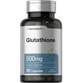 thumbnail image 1 of Glutathione | 500mg | 60 Capsules | Non-GMO and Gluten Free Supplement | by Horbaach, 1 of 8