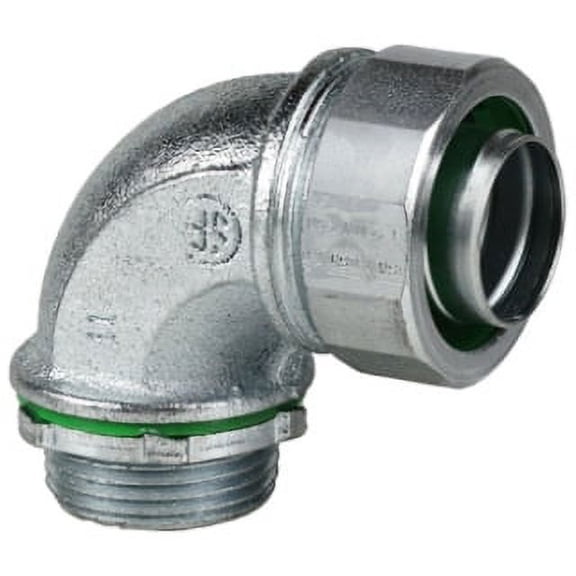L.H. Dottie Company SL90200, Liquidtight Connector, 2In Steel 90 Degree, 1 PC