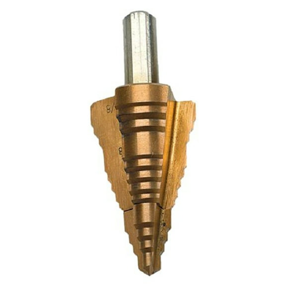 L.H. Dottie RTTP6020 Step Drill Bit, 1/4-Inch to 1-1/8-Inch Base and Tip
