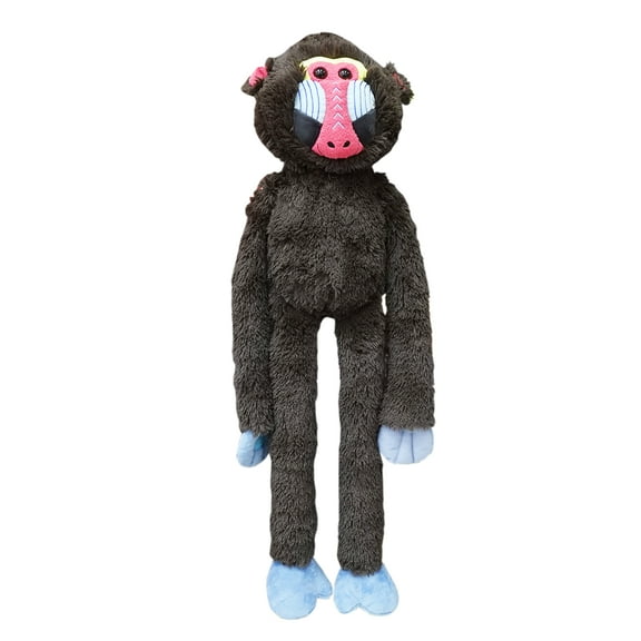 Large Hanging Monkey Plush, Brown, 13", Valentine's Day by Way To Celebrate