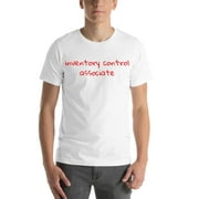L Handwritten Inventory Control Associate Short Sleeve Cotton T-Shirt By Undefined Gifts