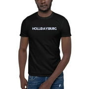 L Hollidaysburg Retro Style Short Sleeve Cotton T-Shirt By Undefined Gifts