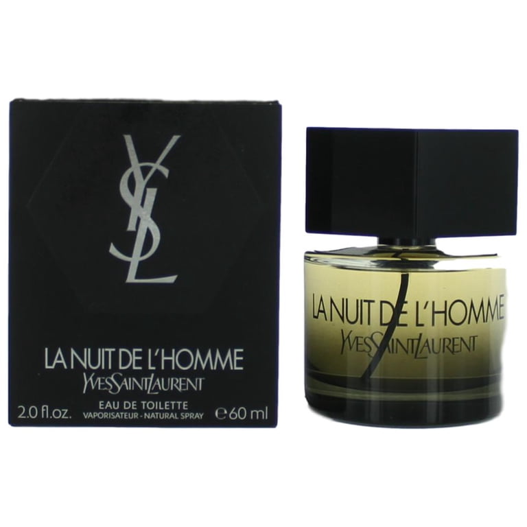 YSL La Nuit De L'Homme Men's Cologne, 2 oz Eau De Toilette Spray