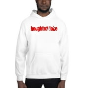 L Houghton Lake Cali Style Hoodie Pullover Sweatshirt By Undefined Gifts