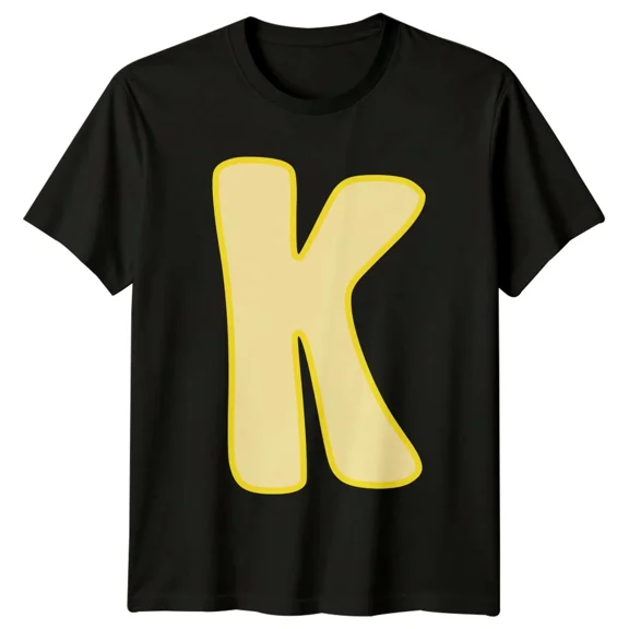 L Initial Letter Alphabet Graphic Mens T-Shirt Womens Tee Unisex Design