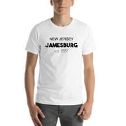 L Jamesburg New Jersey Bold Short Sleeve Cotton T-Shirt By Undefined Gifts