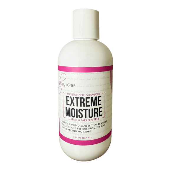 by L. Jones Extreme Moisture Shampoo Hydrating Shampoo for Dry, Damaged, Relaxed & Color-Treated Hair Moisturizing Cleanse for Softness, Shine & Manageability