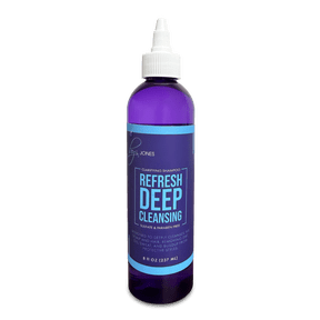 by L. Jones Refresh Deep Cleansing Shampoo, Clarifying Shampoo for Buildup Removal, Oil & Sweat Cleanse From Protective Styles & Locs, Safe for Natural & Chemically Treated Hair