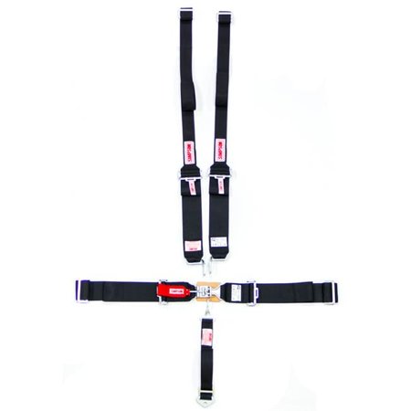 L-L B-I P-D 5 Points Harness Set, Black