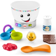 Fisher-Price Laugh & Learn Magic Color Mixing Bowl Baby & Toddler Learning Toy, 7 Pieces