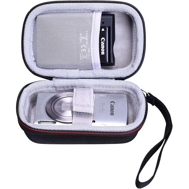L LTGEM Hard Carrying EVA Case for Canon PowerShot ELPH 360/180/190