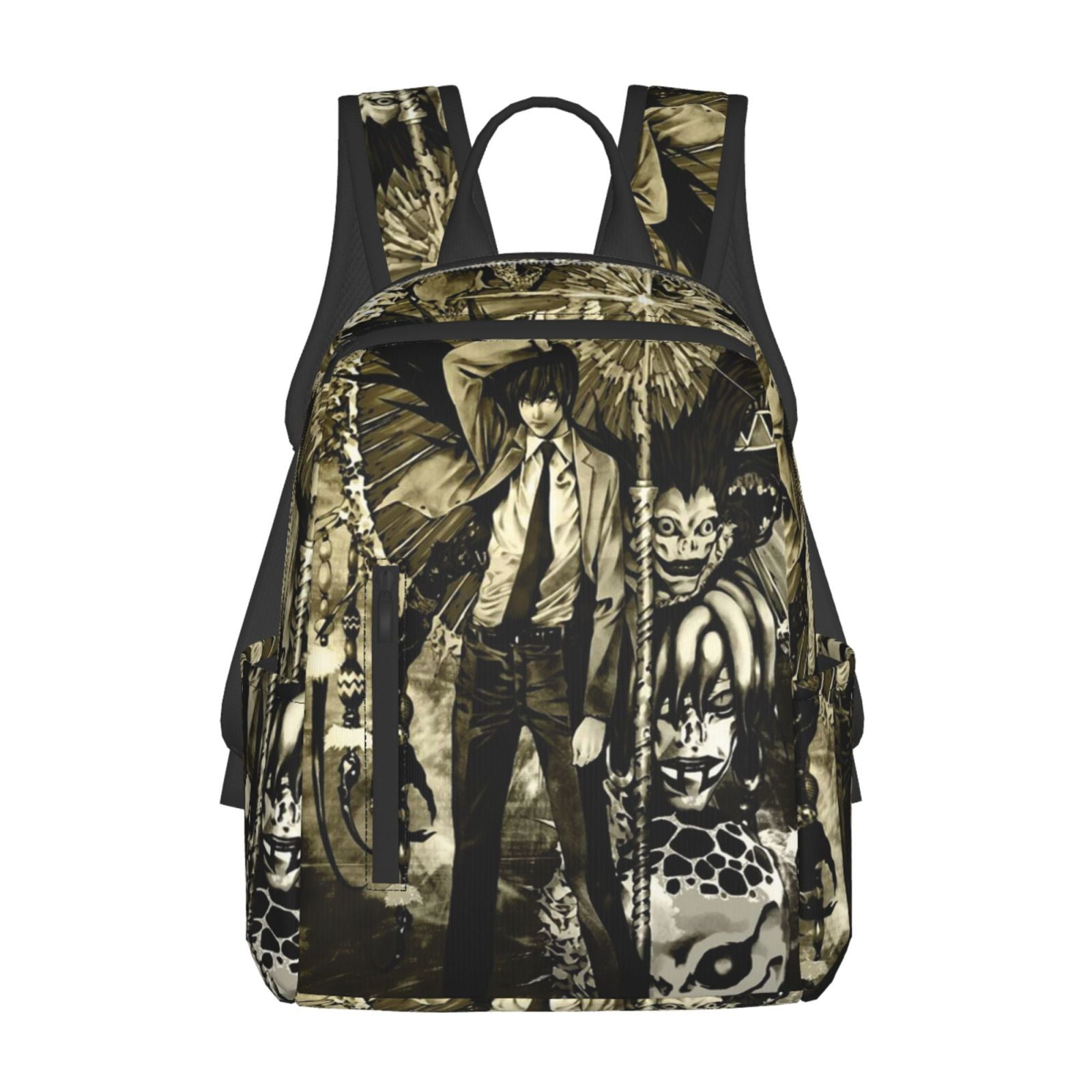 L Lawliet Death Note Backpack Unisex Daypack Adjustable Lightweight ...
