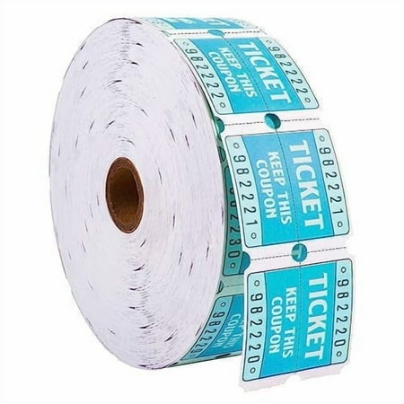 L Liked 2000 Raffle Ticket Rolls, Consecutively Numbered
