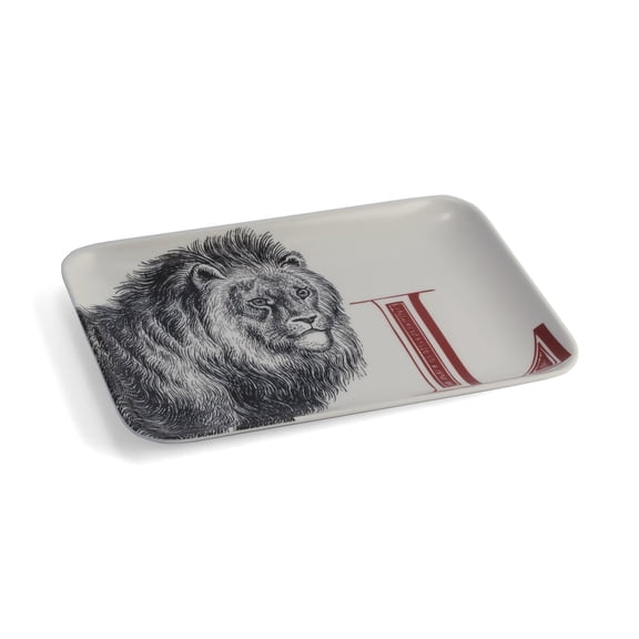 L Lion Alphabet Tray