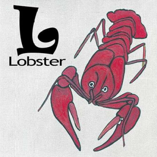 L - Lobster Canvas Art - Shanni Welsh (24 x 24)