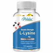 L-Lysine Capsules 1000mg - Bone Health & Immune Support - 120 Count