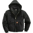 thumbnail image 1 of L&M Mens Winter Thermal Duck Jacket Coat For Men Sandstone Jacket Canvas Quilted Waterproof, 1 of 5