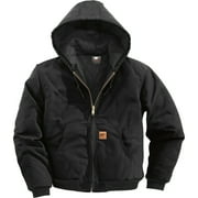 L&M Mens Winter Thermal Duck Jacket Coat Sandstone Jacket Canvas Quilted Waterproof