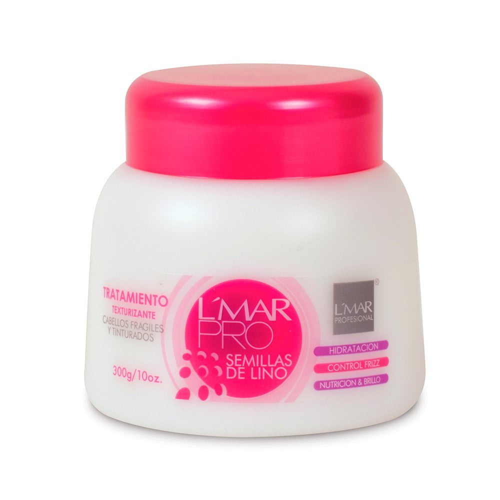 L'MAR Professional Hair Shampoo, Conditioner and Treatment with Flax